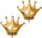 Crown Balloons Foil Helium Mylar Balloon(Crowns Balloons 2pcs)